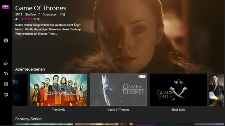 Game of Thrones Sky CH